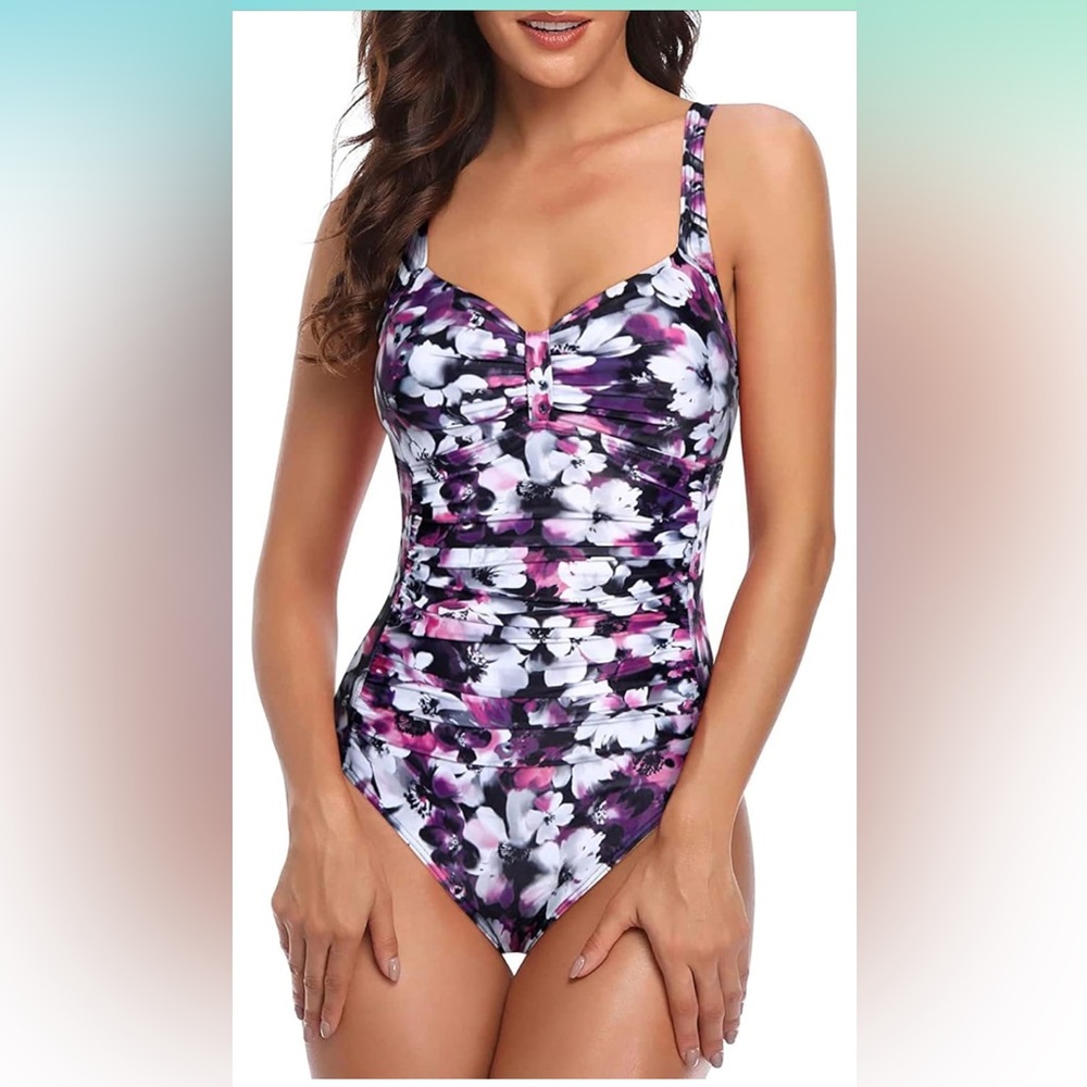 Floral One-Piece Swimsuit